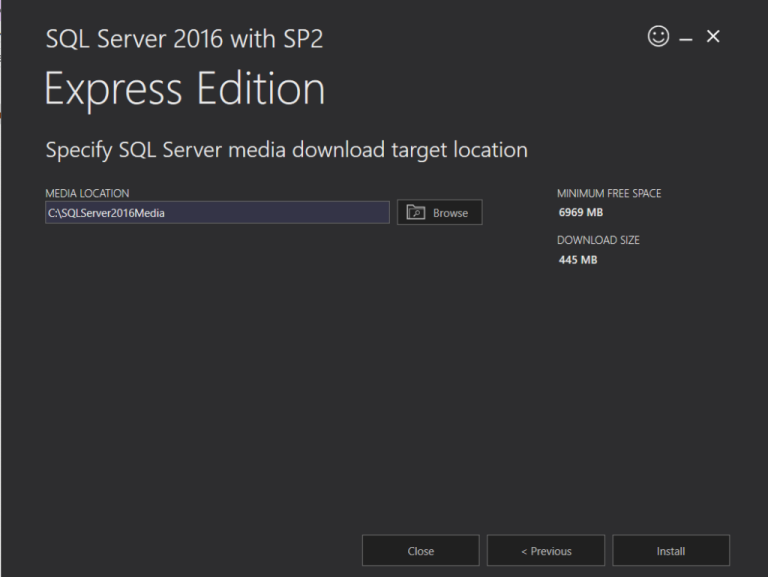 Hướng dẫn cài đặt SQL Server Express trên Windows Server 2016 - Long Vân