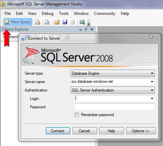 Làm quen với SQL Server Management Studio