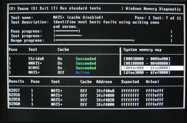 windowsmemorydianostic-testramserver