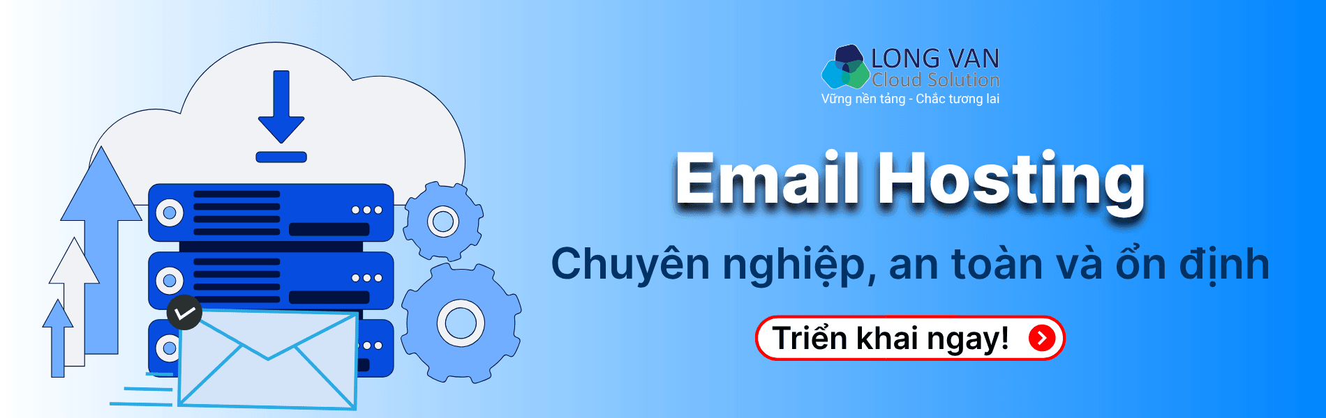 Đăng ký email theo tên miền tại Long Vân