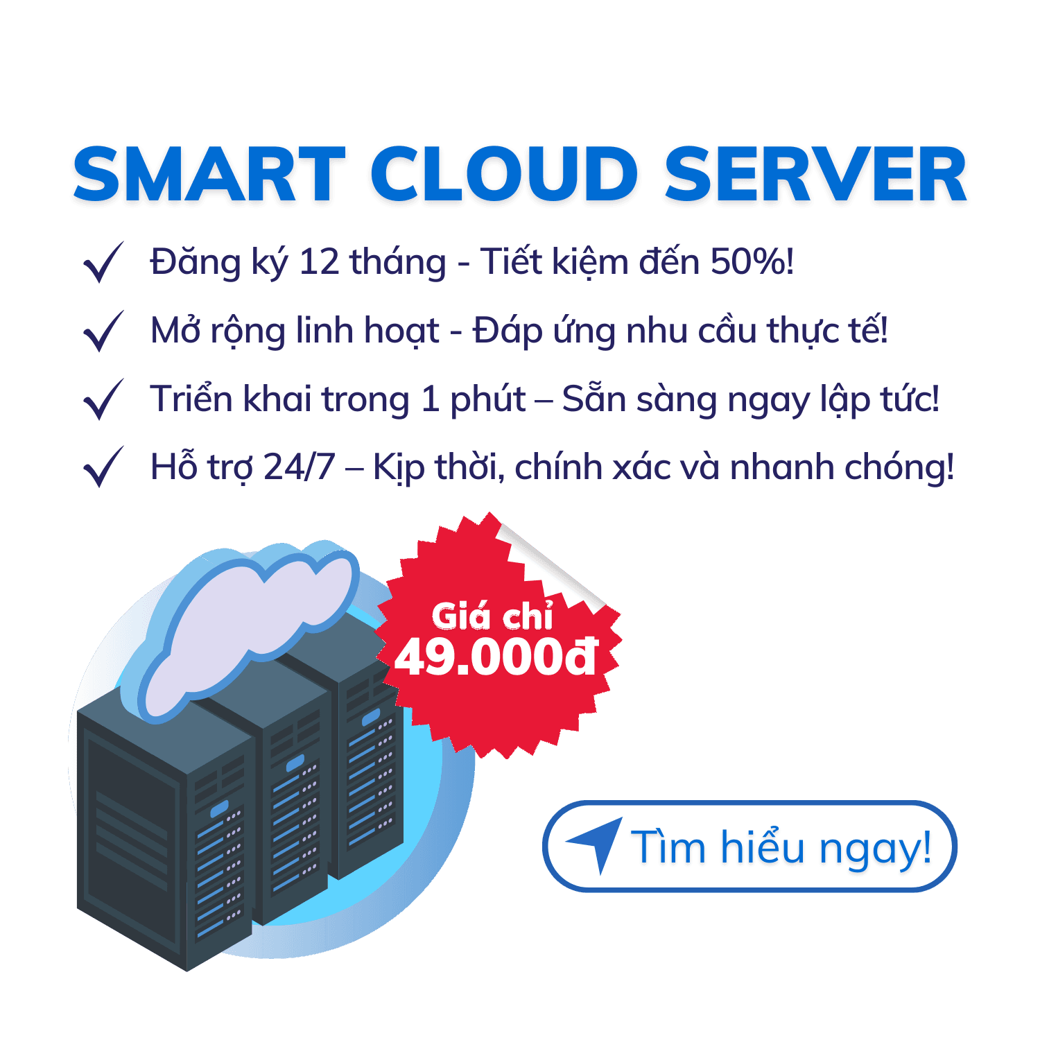 Giải pháp hạ tầng Cloud linh hoạt cho doanh nghiệp